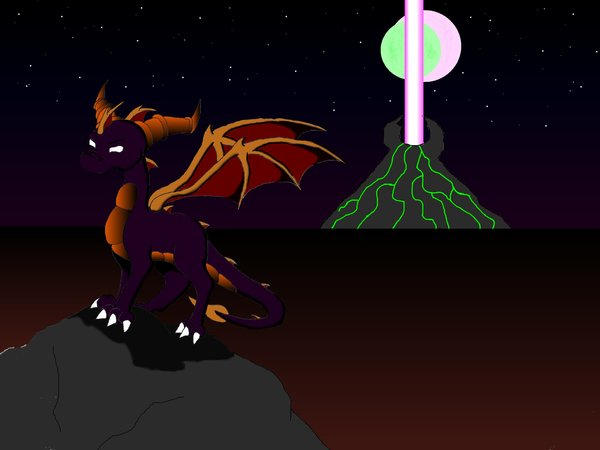 Dark Pyrok Dark Spyro by casf on DeviantArt