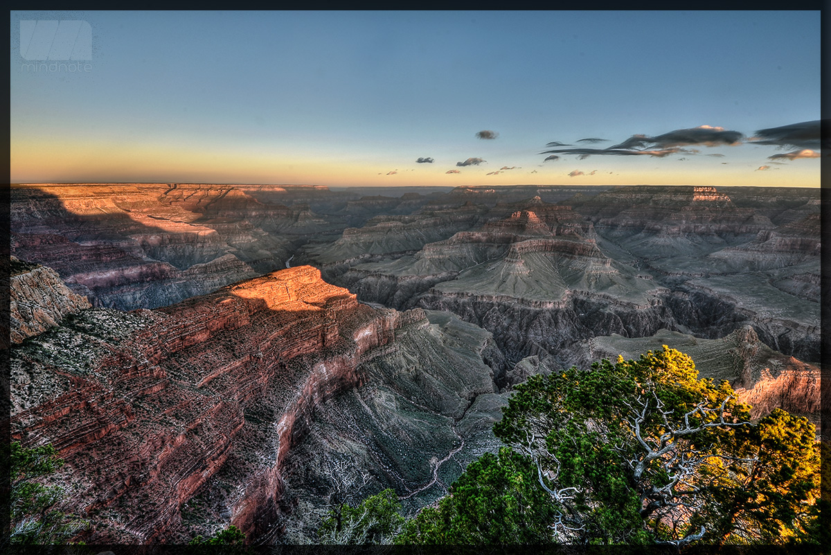 Grand Canyon awakening - twice