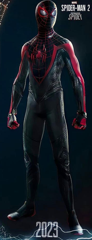 Miles Morales Insomniac Spider-Man 2 Upgraded Suit by LordOfApokolips692 on  DeviantArt