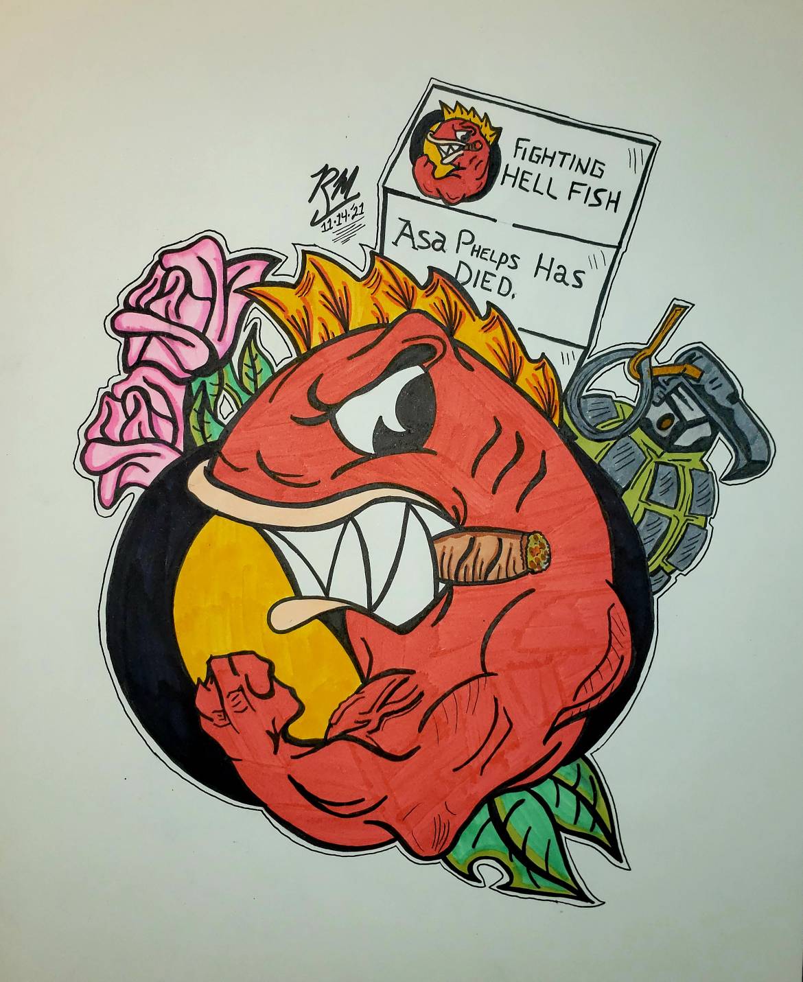 Hellfish! by ArtoftheMediocre on DeviantArt