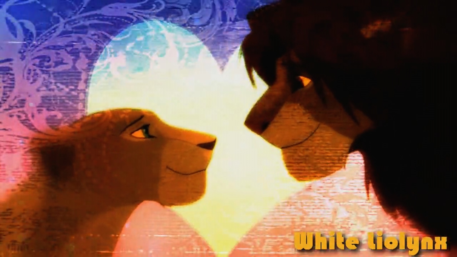 Nala and Simba It is all quiet