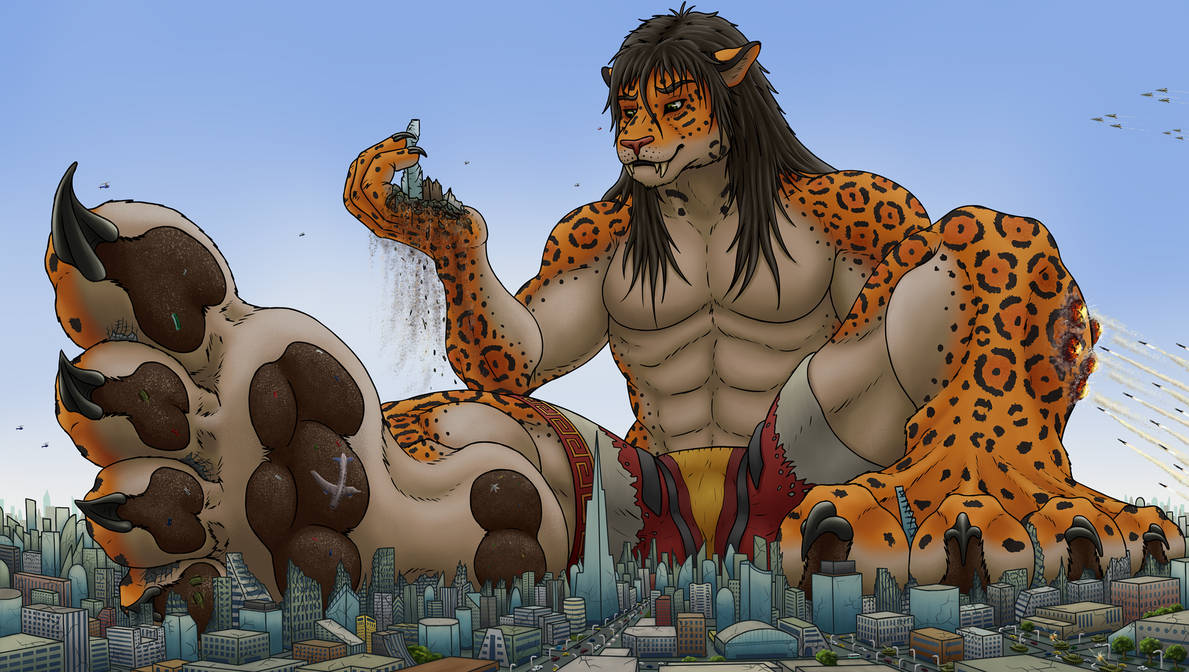 Furry giant рептилии