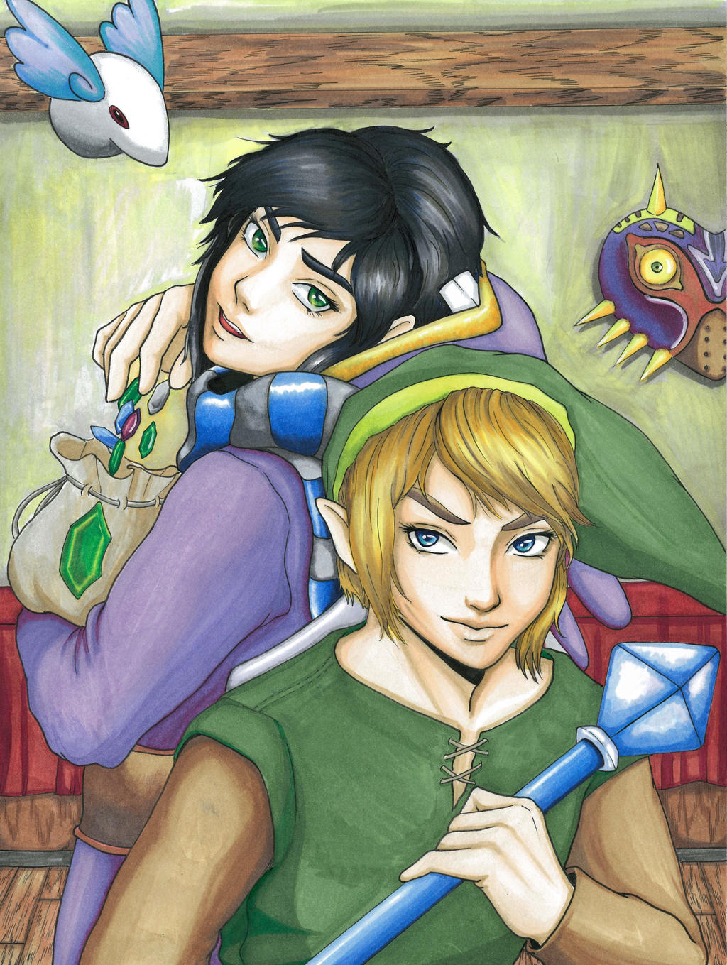 Link And Ravio Rabbit Link and Ravio by chiketart on DeviantArt