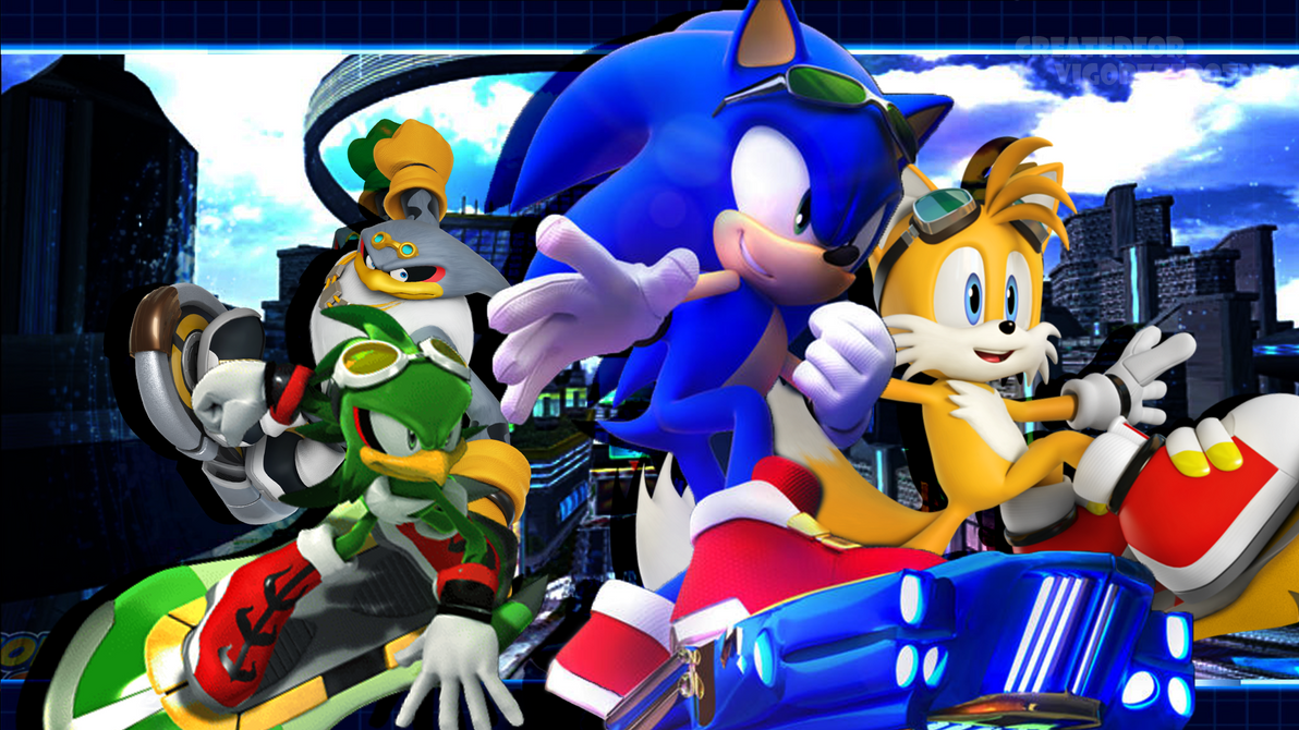 Sonic Riders by VigorzzeroTM on DeviantArt