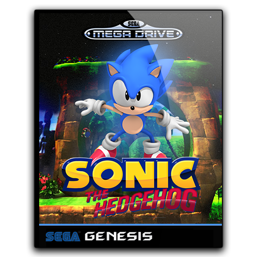 Sonic the Hedgehog Mega Drive Cover by VigorzzeroTM on DeviantArt