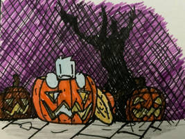 October 2020: pumpkin boi