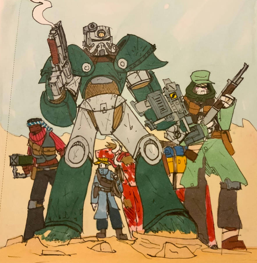 Fallout Muppet Fallout doodle 20/06/24 by Lambda-fallout125 on DeviantArt