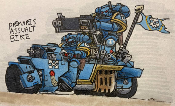 Primaris Assault Bike concept 06/06/26