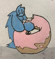 Space ferret doodle 16/08/26