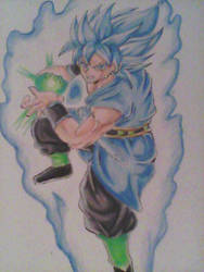 mastered super saiyan blue brol