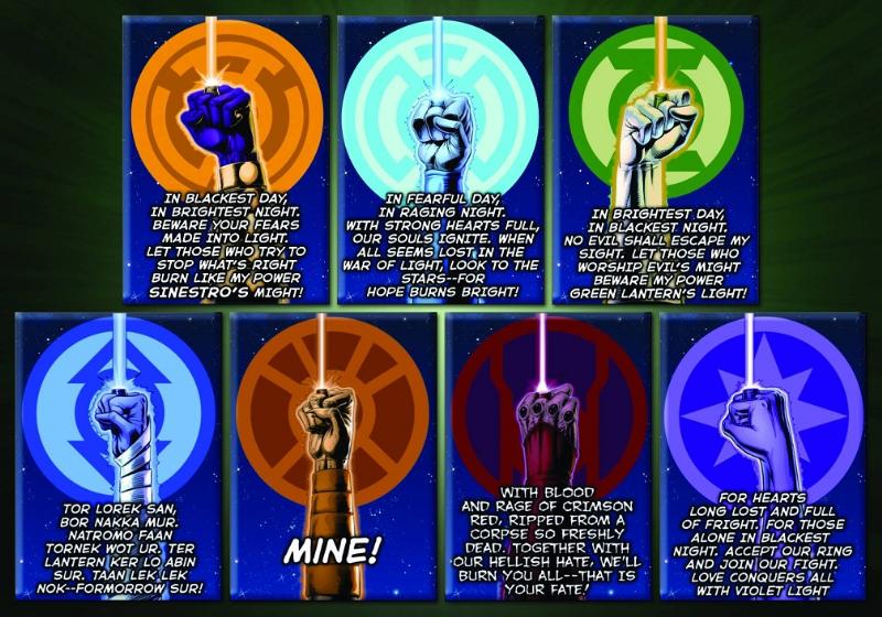 Lantern Corps Oaths