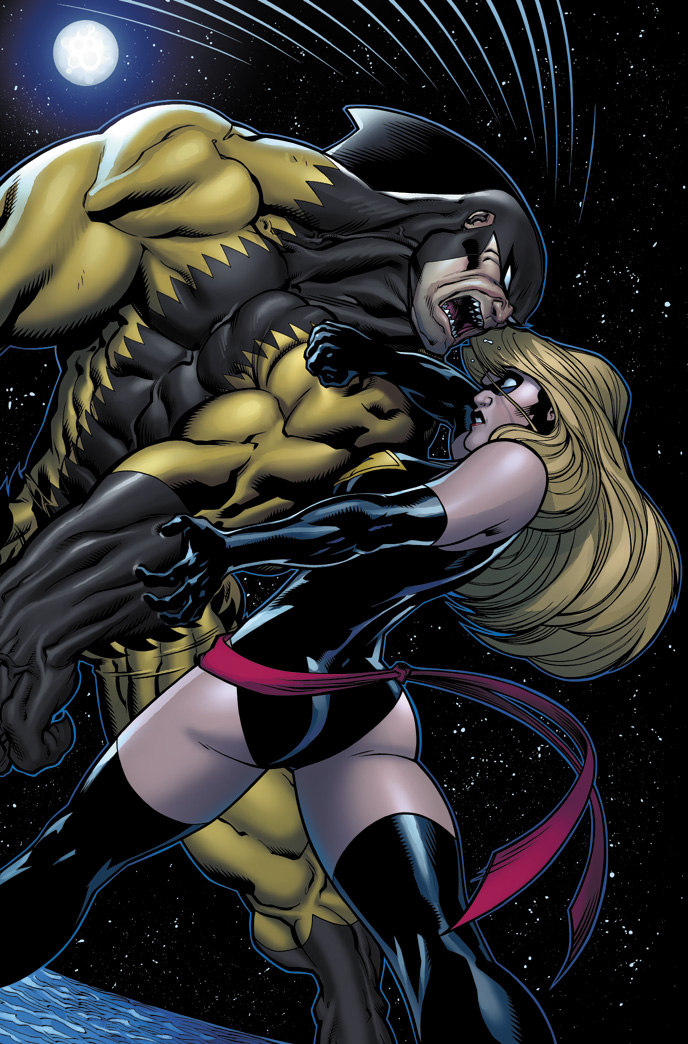 Ms Marvel VS Tiger Shark