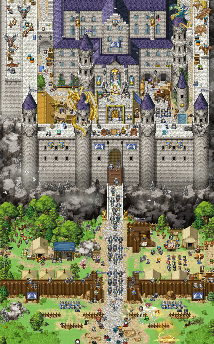Castle Of Benevolence by SchwarzeNacht