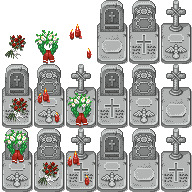 XP Tiles gravestones