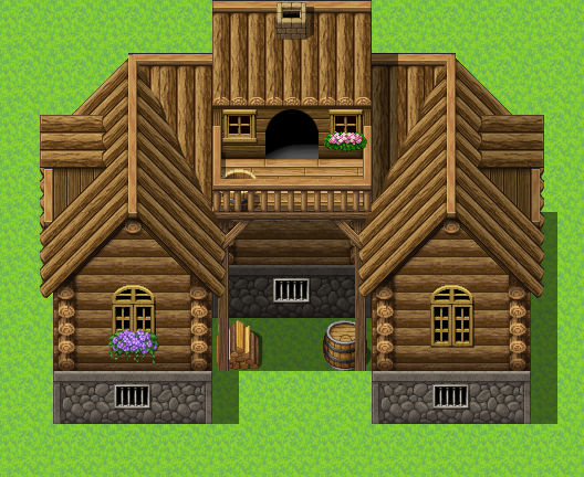 Basic Blockhouse Blockhaus sample by SchwarzeNacht on DeviantArt
