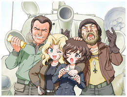 kelly's heroes and Girls und Panzer