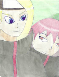 deidara's face