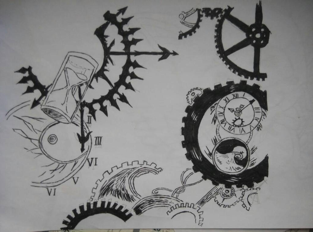Time Compass Deviantart Time ... by BlankSpaceDevil on DeviantArt