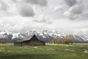 Barn at the Tetons