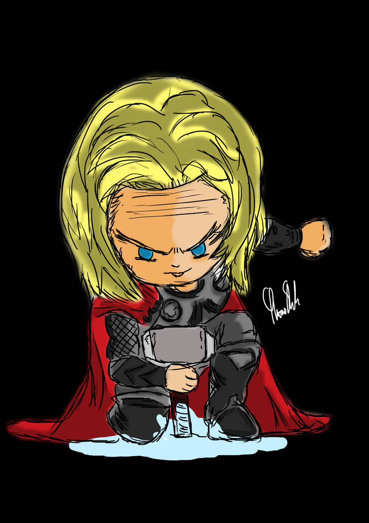 Marvel Thor Deviantart Marvel Thor by tompom85 on DeviantArt