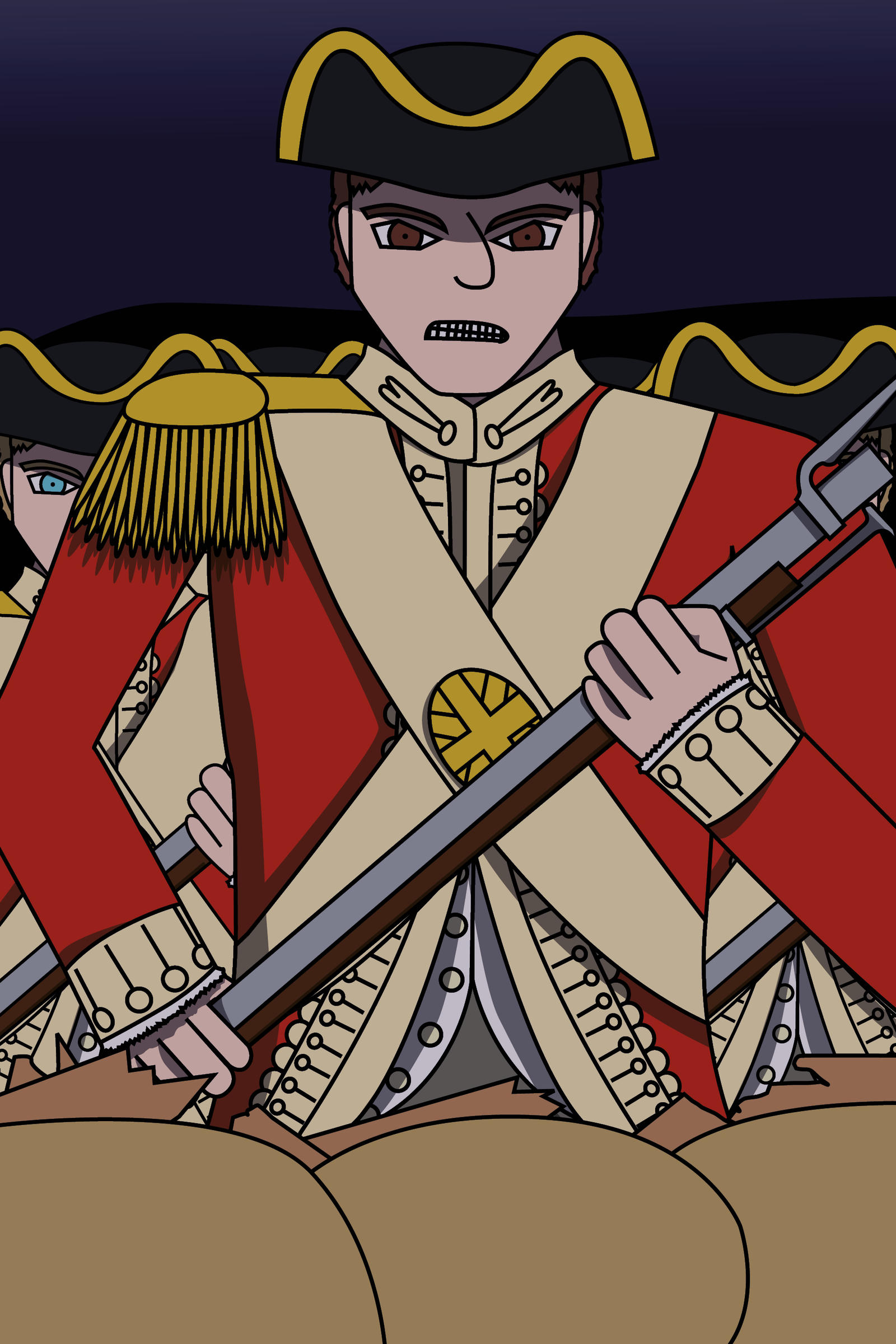 Redcoats holding by Antaktika on DeviantArt
