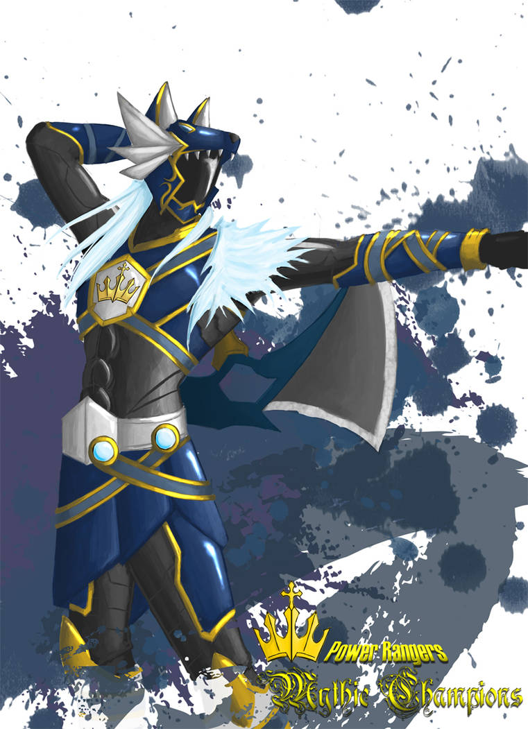 Power Rangers: Mythic Champions Blue Wolf by the-newKid on DeviantArt