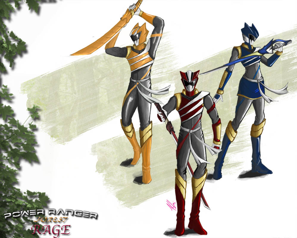 Power Rangers Forest Rage by the-newKid on DeviantArt