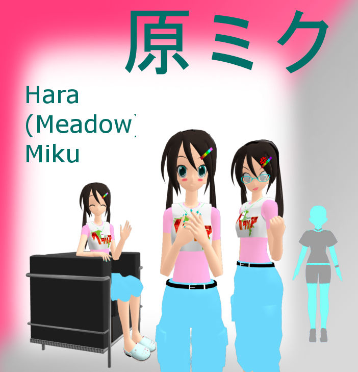 MMD Newcomer Hara Miku by Angellbaby on DeviantArt