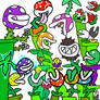 Super Mario:All Piranha Plants