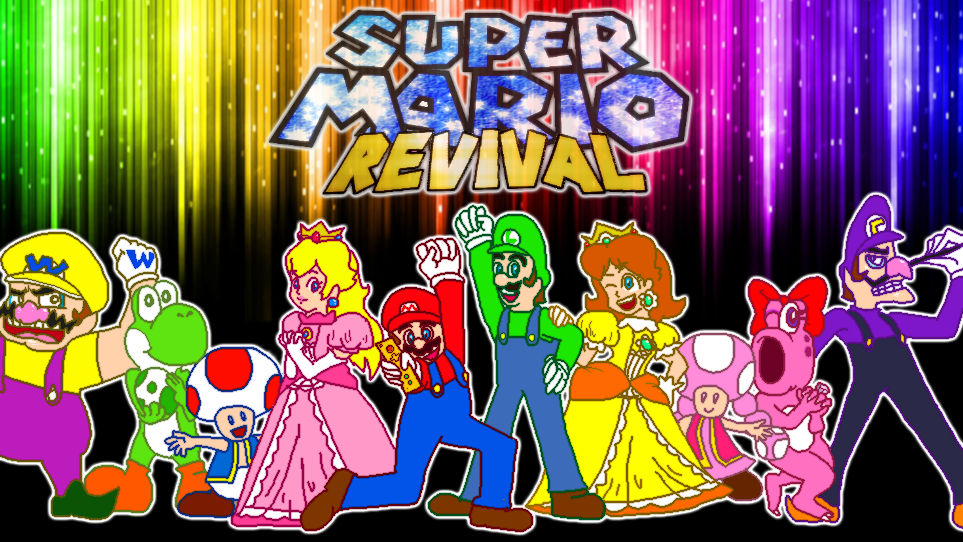 Mario Relived Super Mario Revival Opening Title Screen by webkinzspongebob on DeviantArt