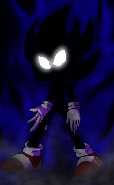 Dark Sonic Pose 2 by TheArtistPanda on DeviantArt