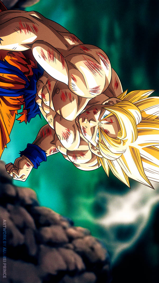 Goku ssj by davidferres on DeviantArt