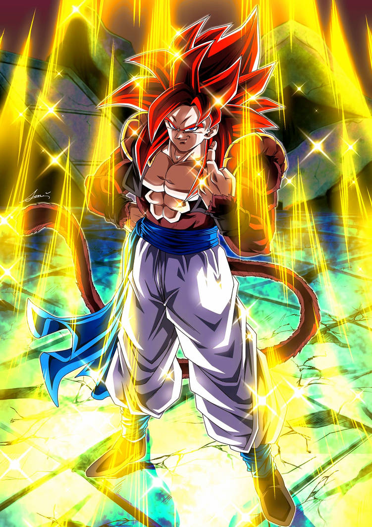 Gogeta ssj4 by davidferres on DeviantArt