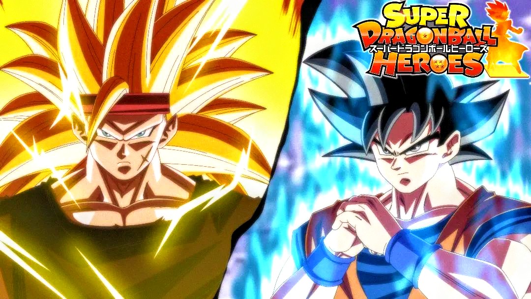 Bardock & Goku Super Saiyajin 3. (Super Dragon Ball Heroes Manga)