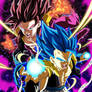 Gogeta xeno ssj4 lm y Gogeta ssj blue evolucionado