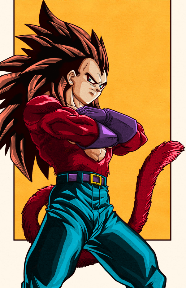 Majin Vegeta ssj2 (3) by davidferres on DeviantArt