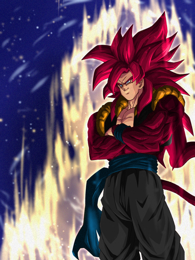 Limit Breaker Gogeta SSJ4 - Elixar Art XL - Paintings & Prints, Fantasy &  Mythology, Other Fantasy & Mythology - ArtPal