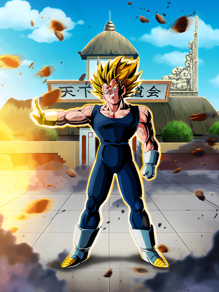 Majin Vegeta Ssj2 V.2 by Luciano160 on DeviantArt