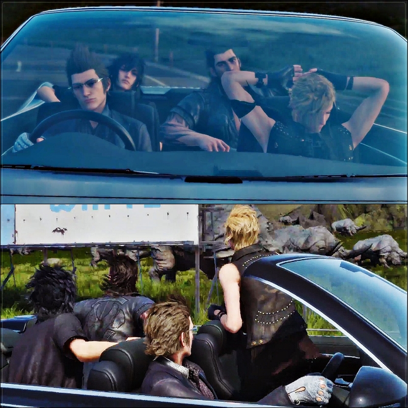 FINAL FANTASY XV-Road to Safari Park