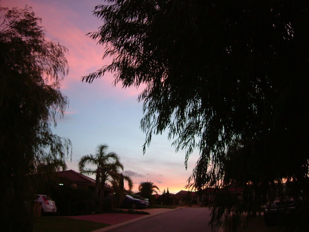 Looking up the road