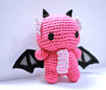 Pink Dragon by tinyowlknits