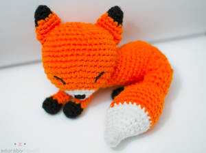 sleepy fox