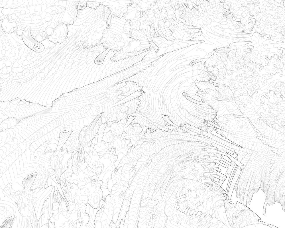 Coral Ridge - Coloring Page by Chordus on DeviantArt