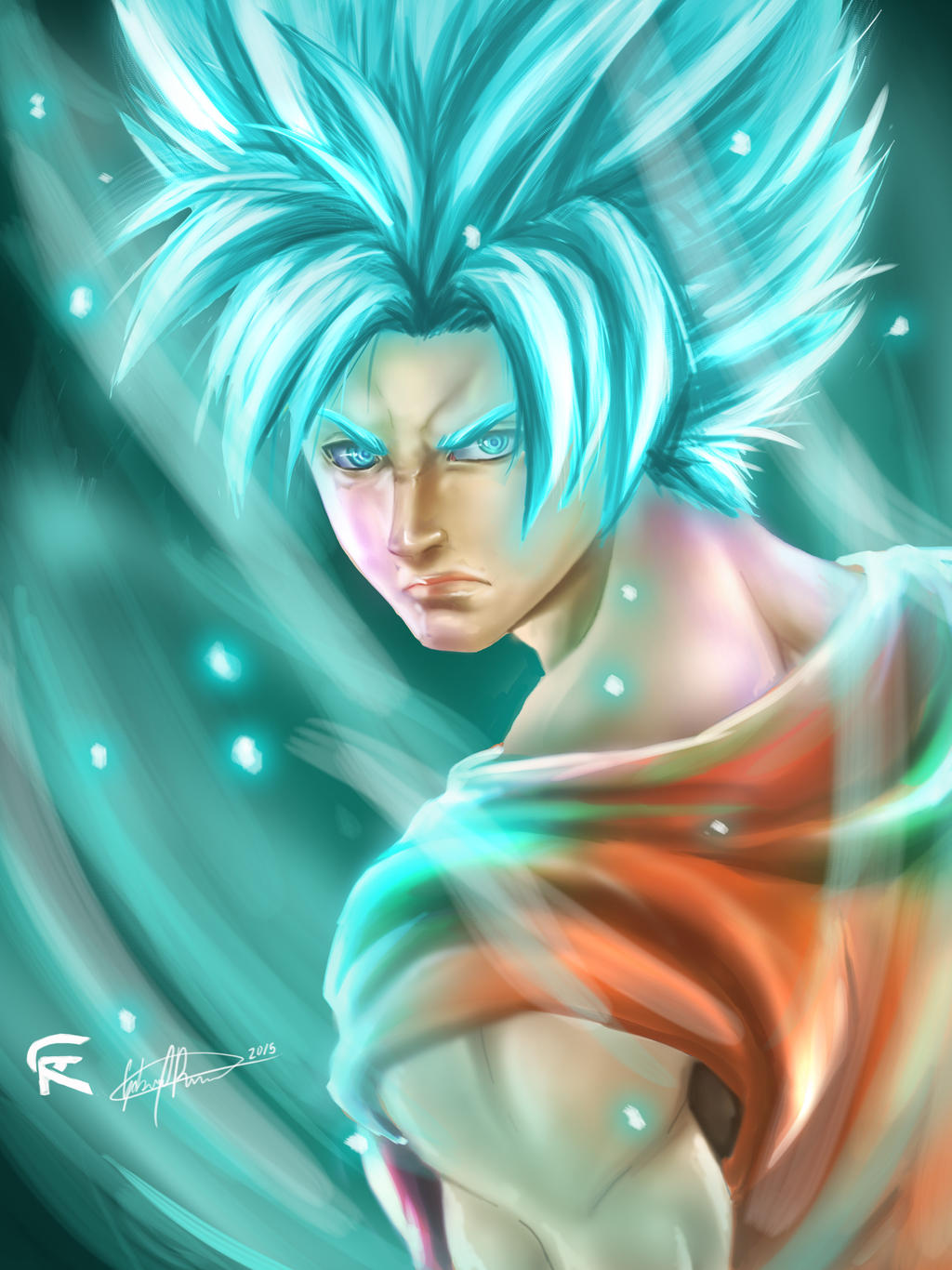 Songoku from new Movie Revival of “F”  Anime dragon ball super, Anime  dragon ball, Dragon super