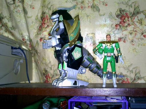 Tommy and Dragonzord