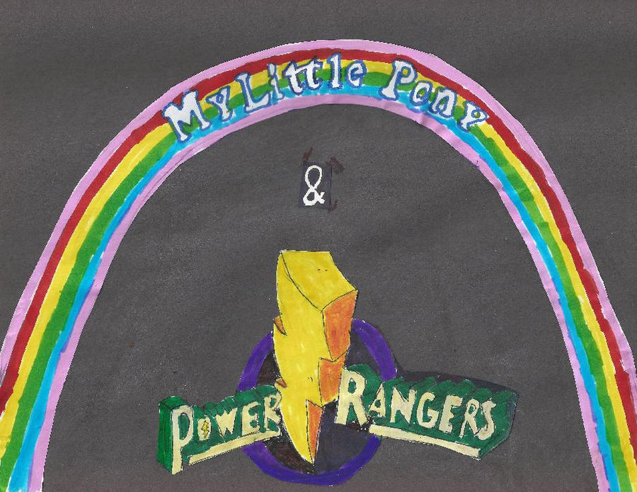 My Little Pony and Power Rangers logo by ZeldaTheSwordsman on DeviantArt