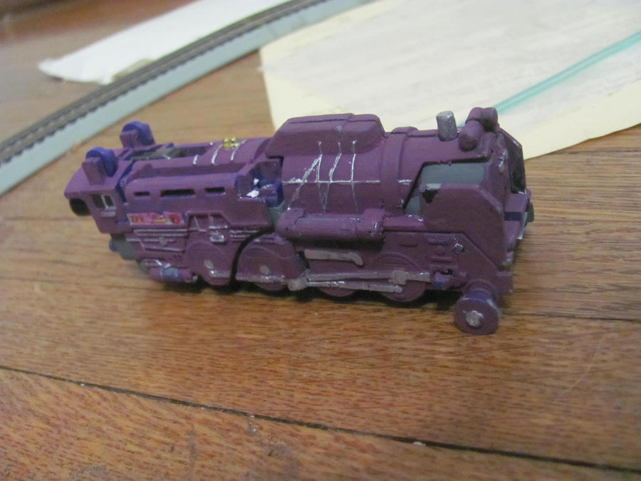 Astrotrain Repainted: Train mode by ZeldaTheSwordsman on DeviantArt