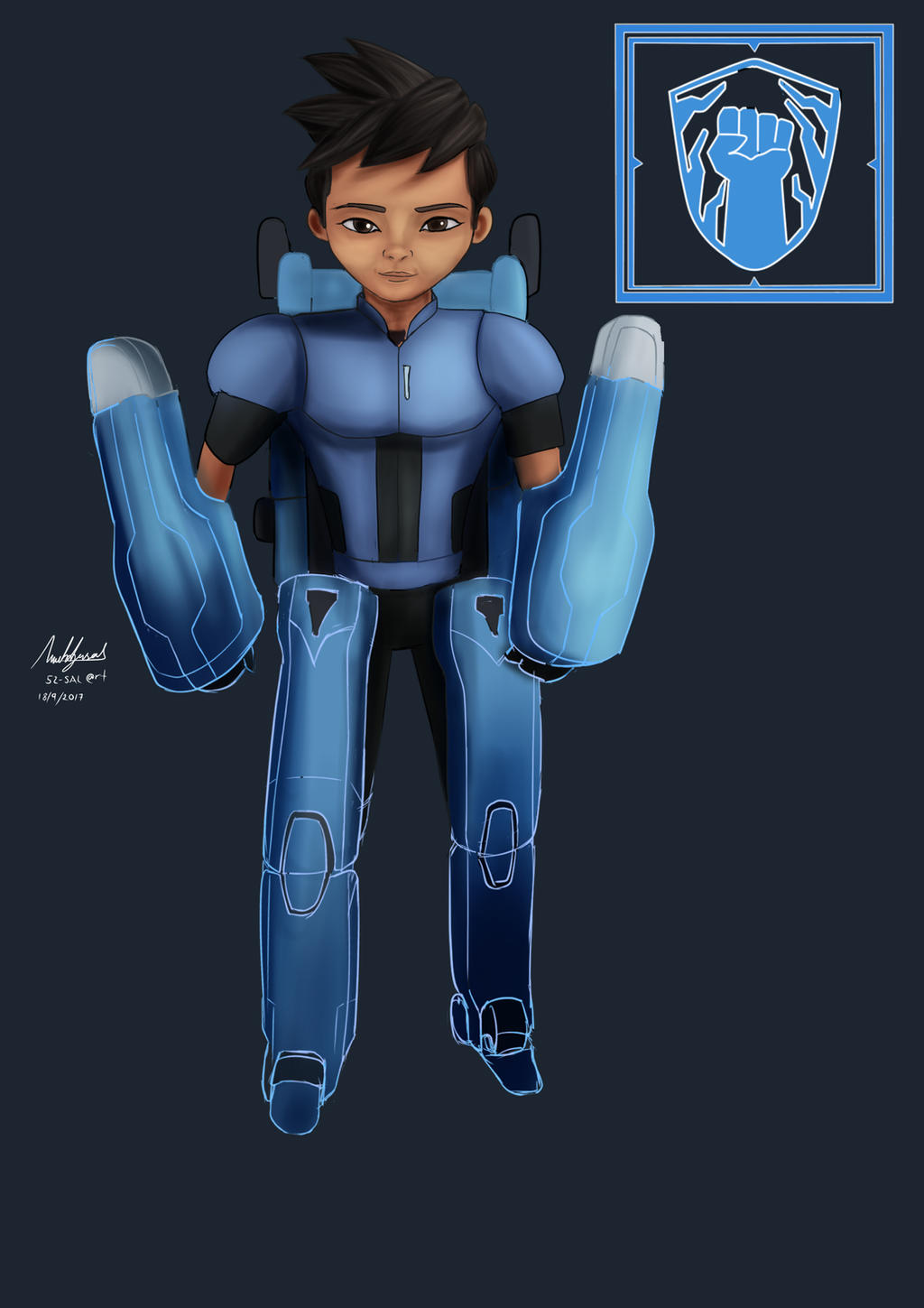 Ejen Mika By Faisal Scarlet On Deviantart