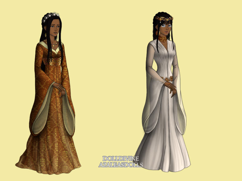 Two Princesses, Different Eras by Nelyasun on DeviantArt