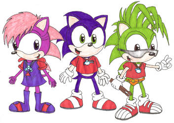 Sonic Underground Kids